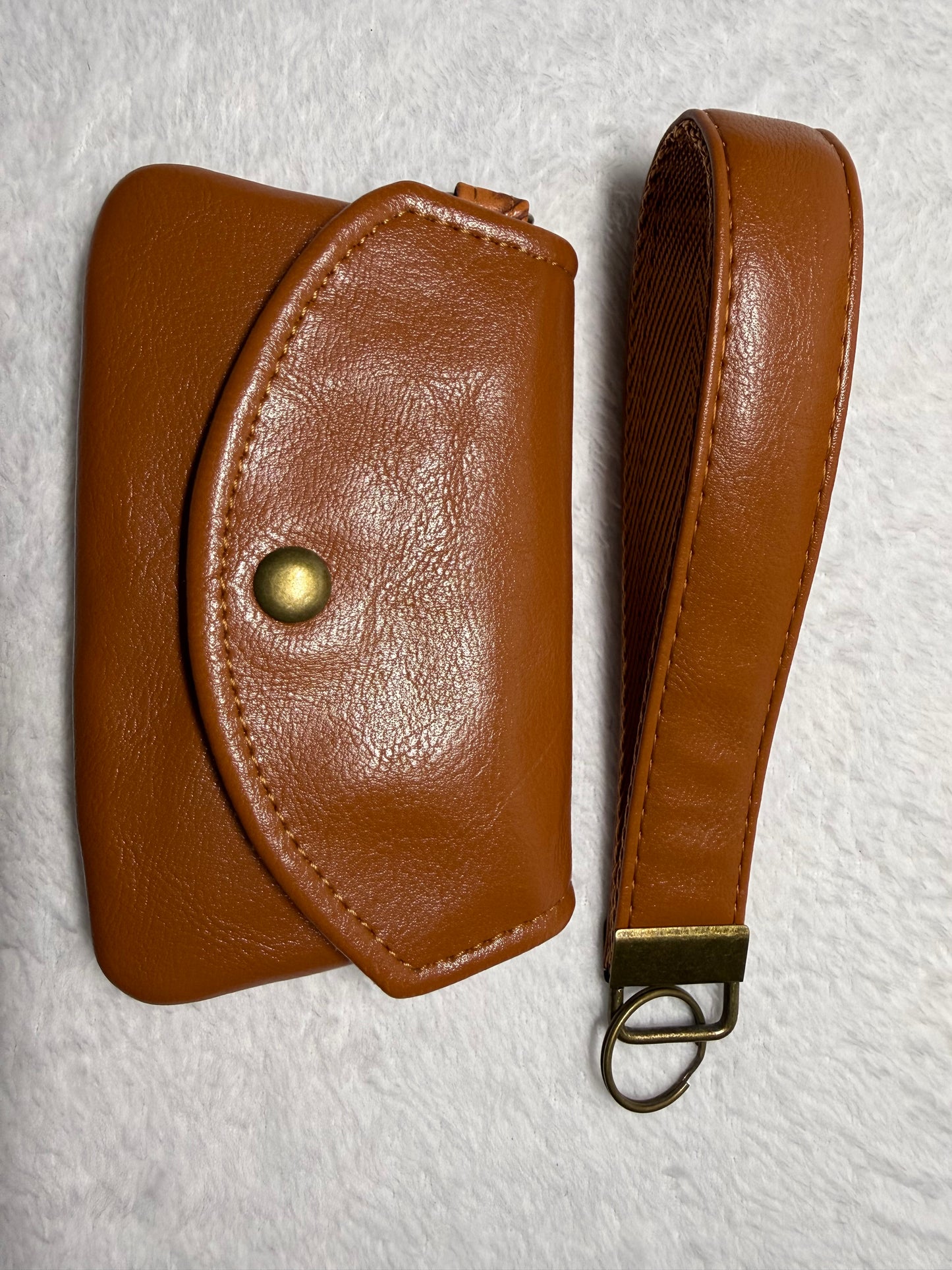 Autumn Bloom Leather Crossbody Bag Set