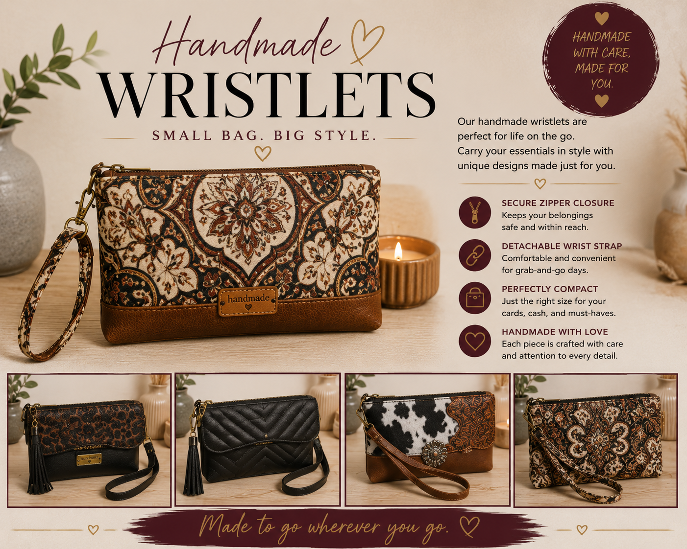 Wristlets & Accessories