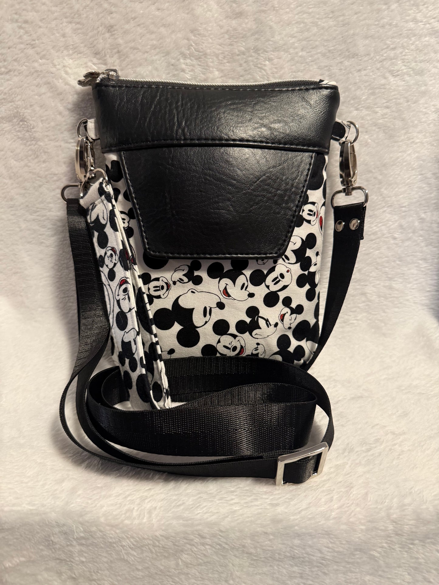 Classic Street Cartoon-Inspired Crossbody Bag