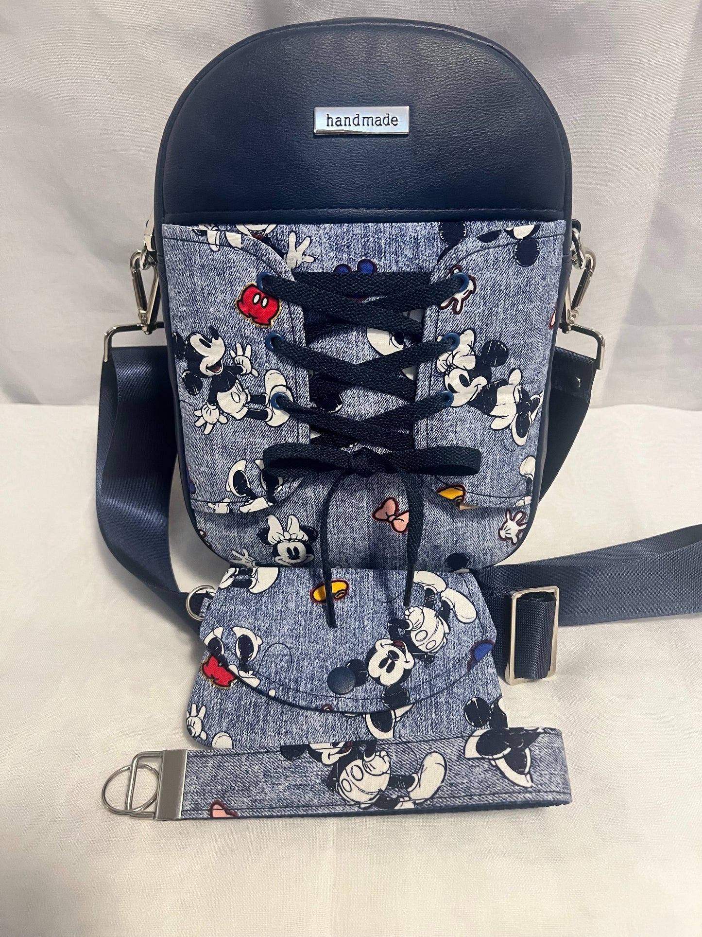 Kick Keeper Cartoon-Inspired Crossbody Bag