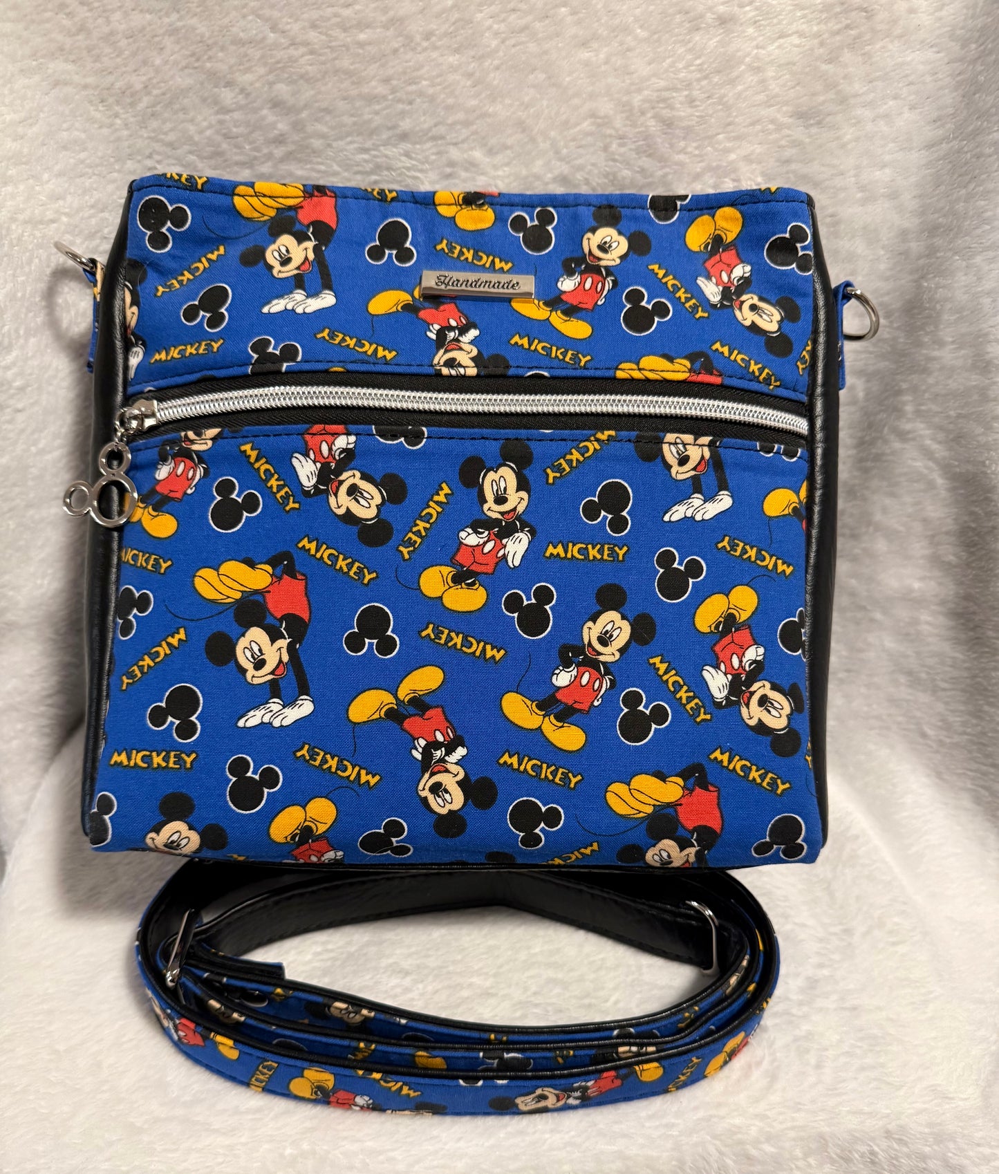 Retro Adventure Cartoon-Inspired Crossbody Bag