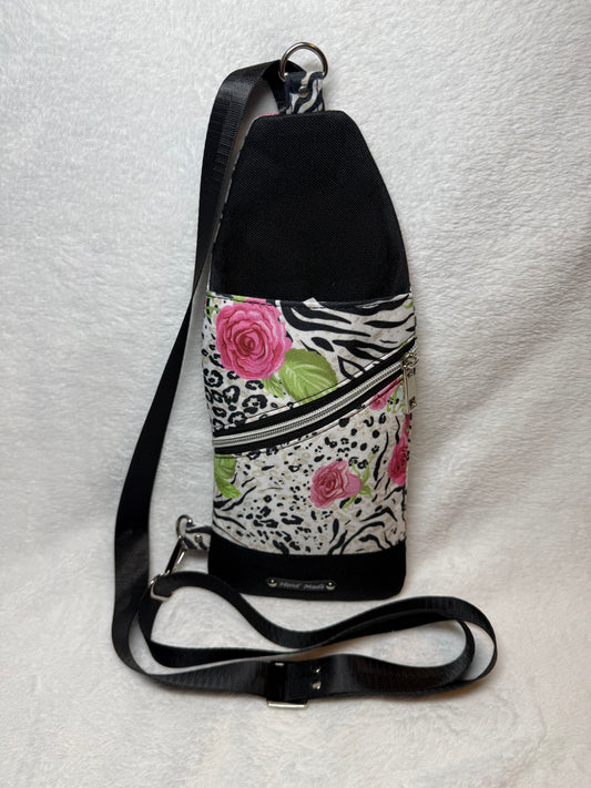 Wild Rose Handmade Sling Crossbody Bag