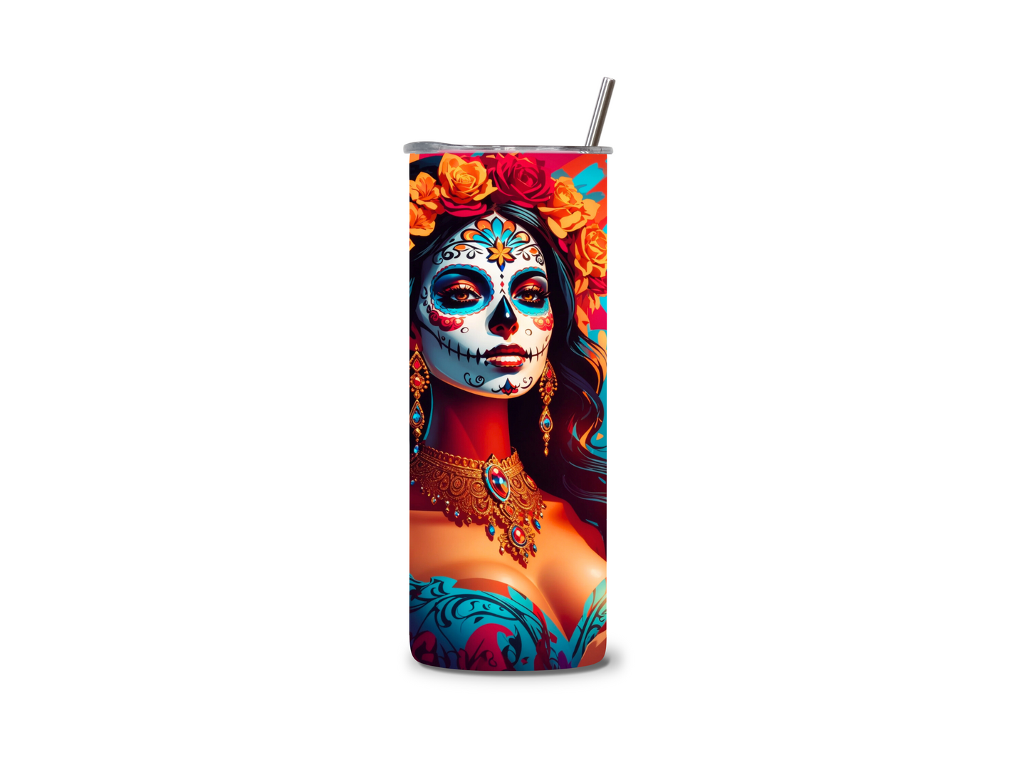 Catrina 20oz Skinny Tumbler Stainless Steel