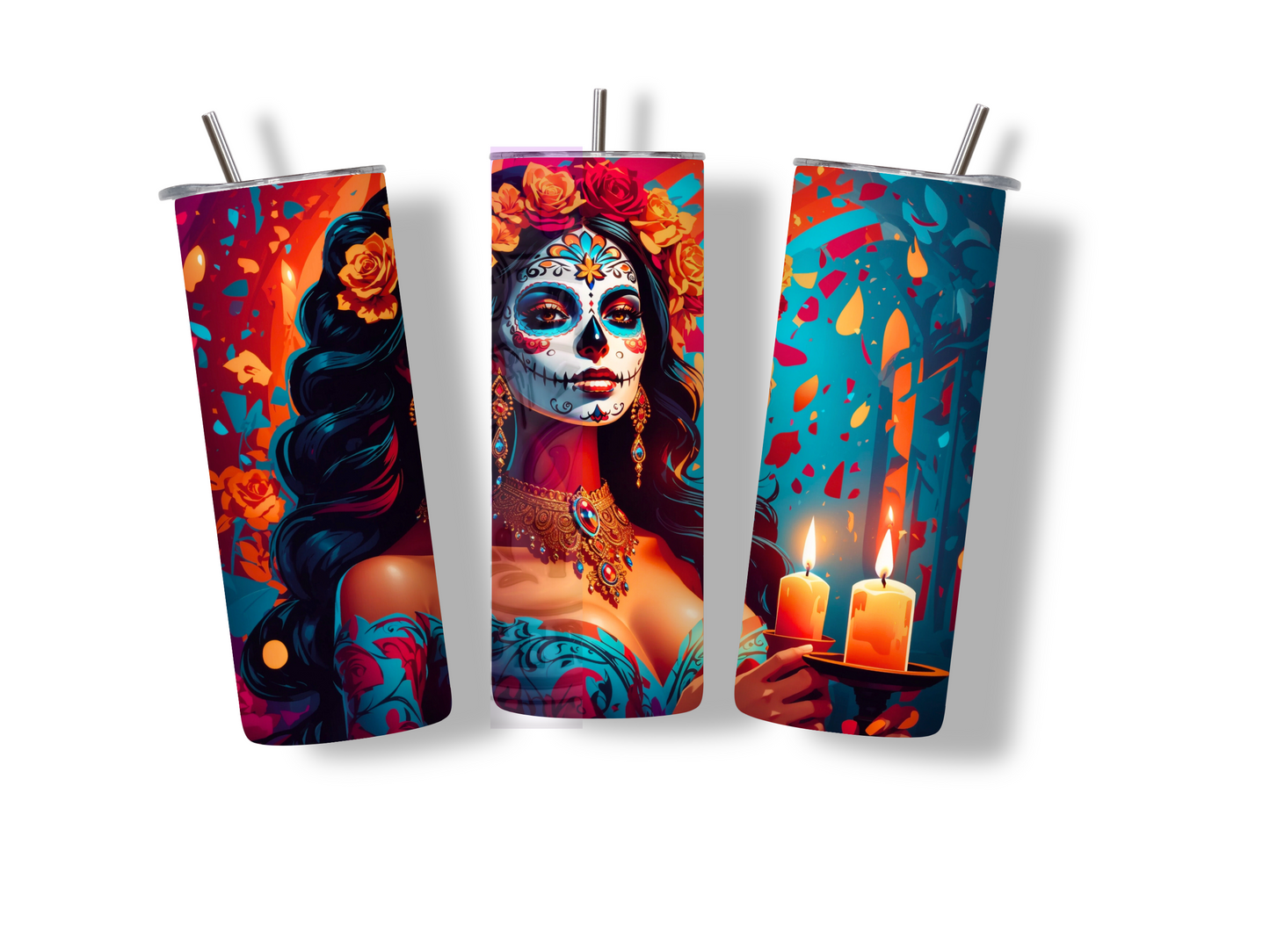 Catrina 20oz Skinny Tumbler Stainless Steel