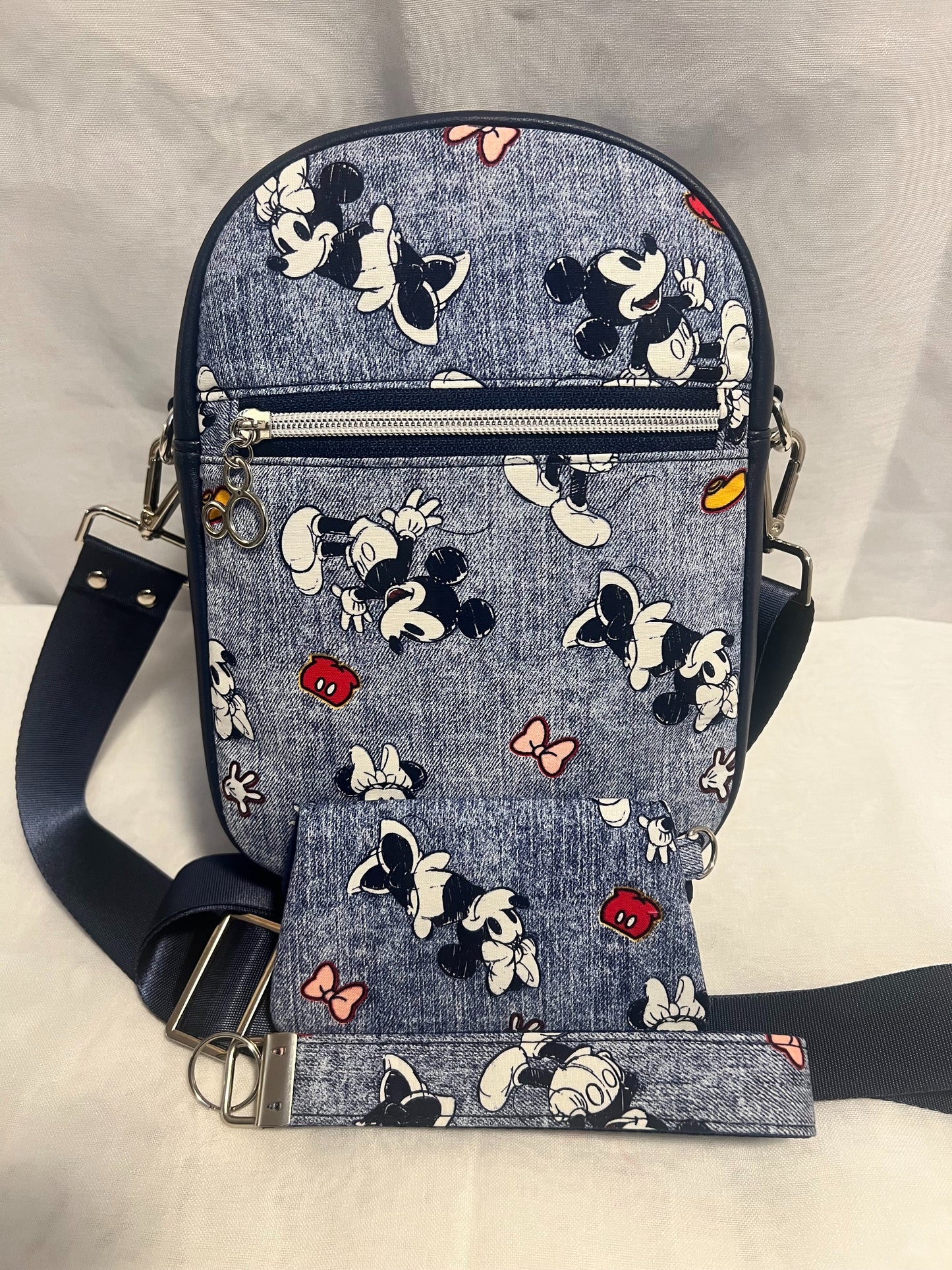 Kick Keeper Cartoon-Inspired Crossbody Bag
