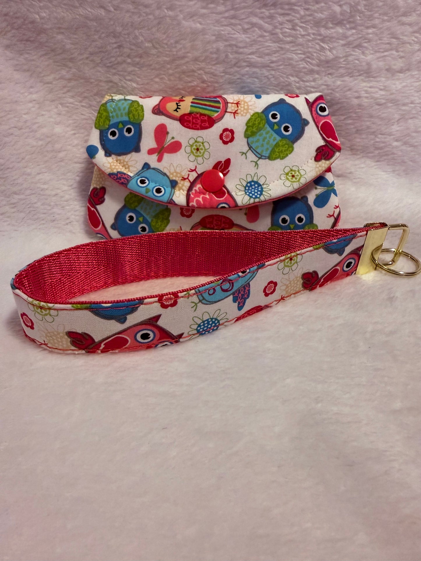 Happy Owl Handmade Bucket Bag Set