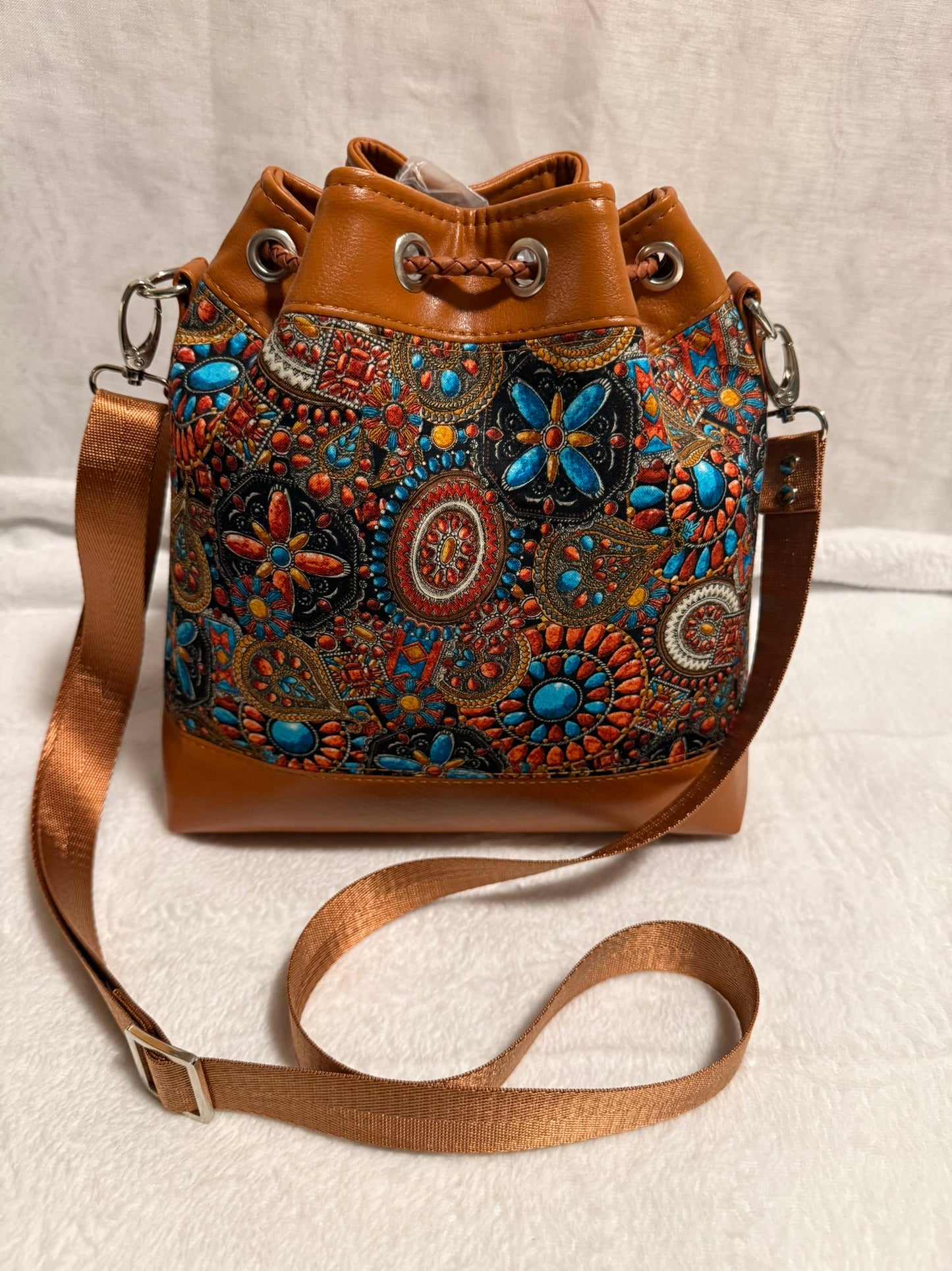Desert Boho Luxe Bucket Bag Set