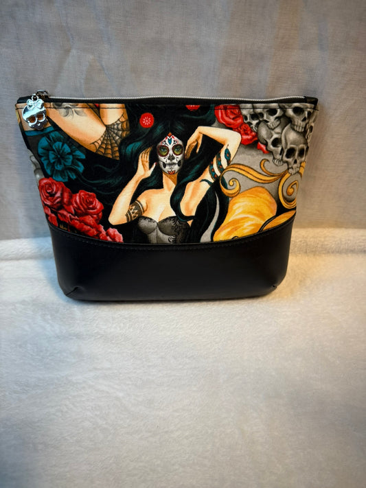 La Dama Noir Makeup & Cosmetic Bag