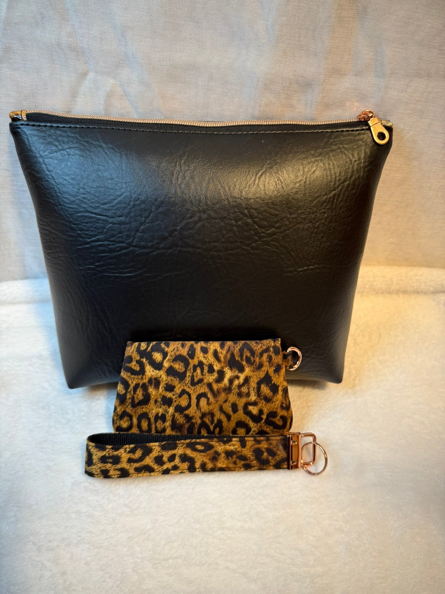 Holo Leopard Luxe Crossbody Bag Set