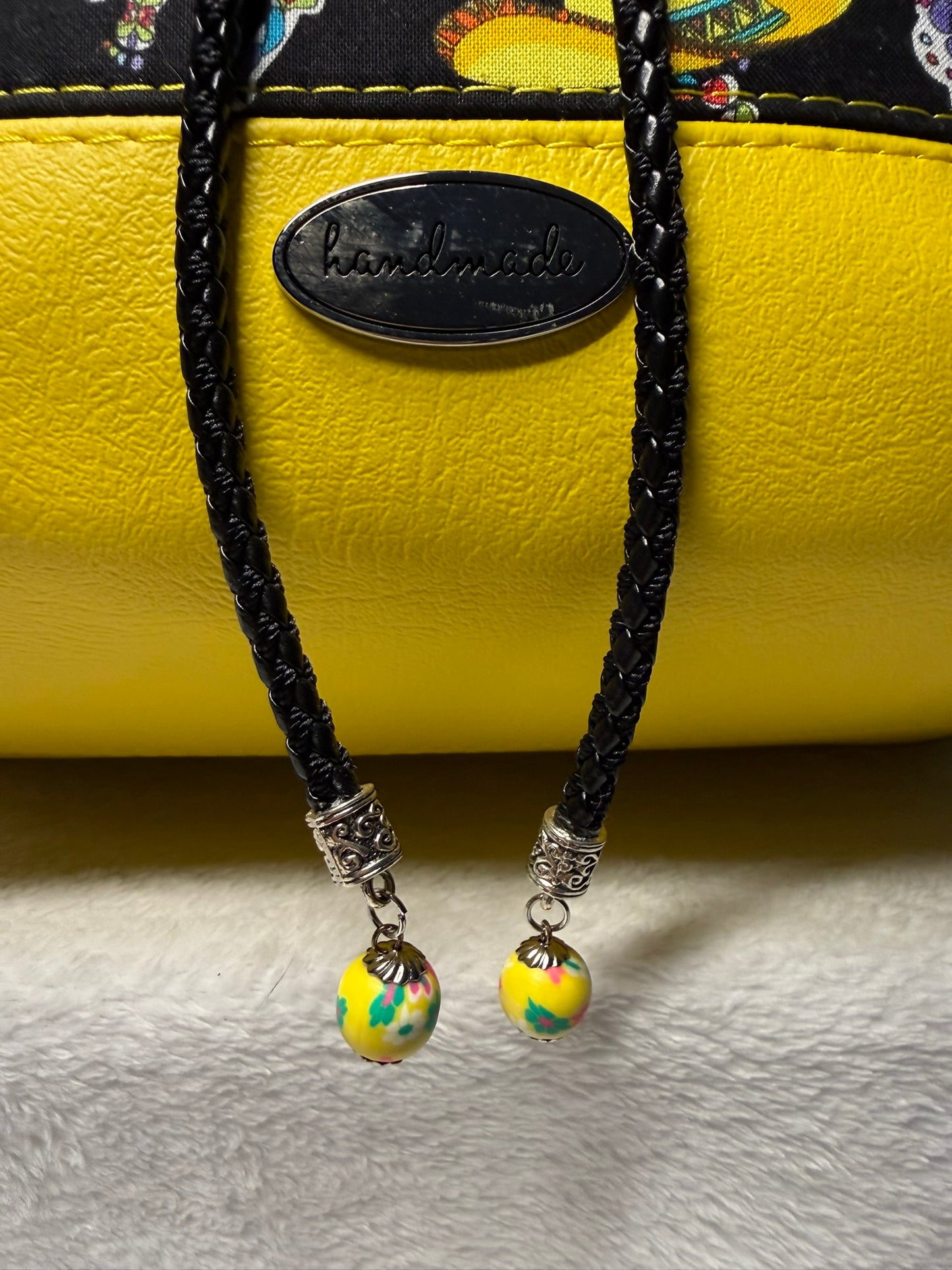 Golden Fiesta Handmade Bucket Bag Set