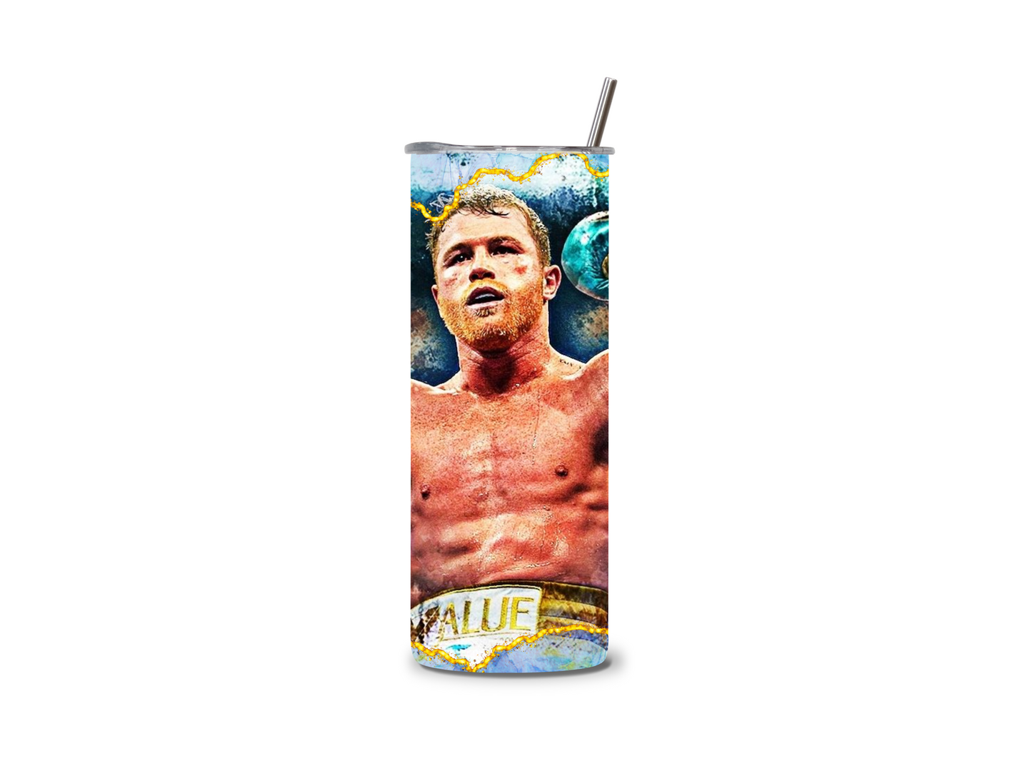 Mexico Boxing Champion 20 oz Stainless Steel Tumbler