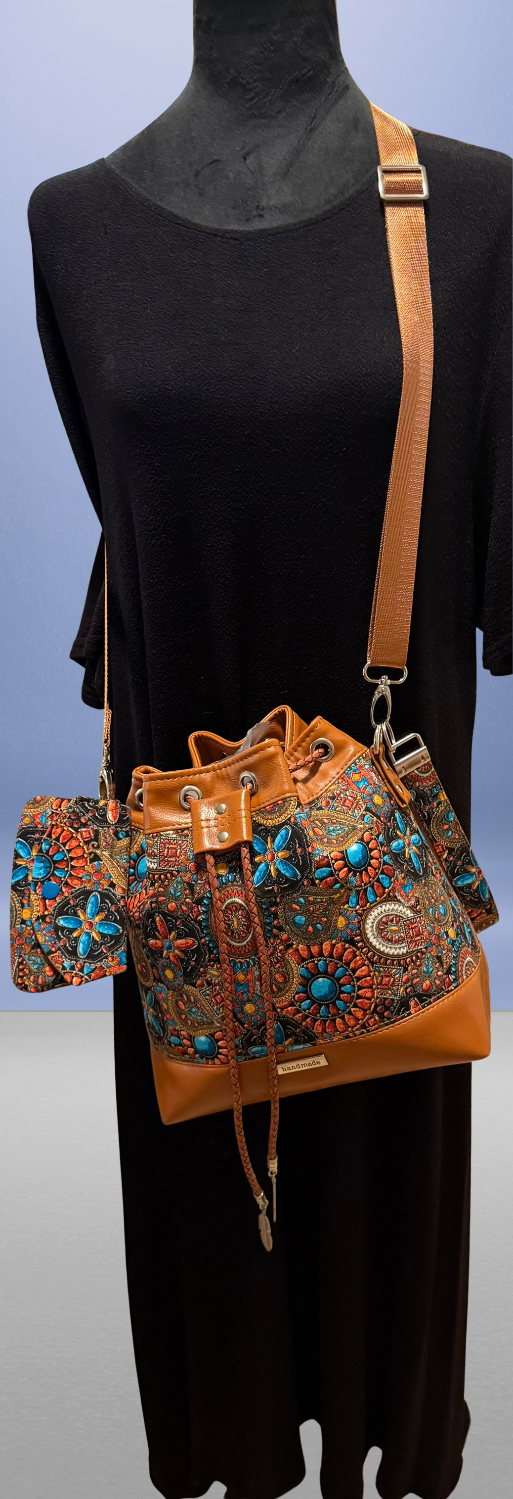Desert Boho Luxe Bucket Bag Set