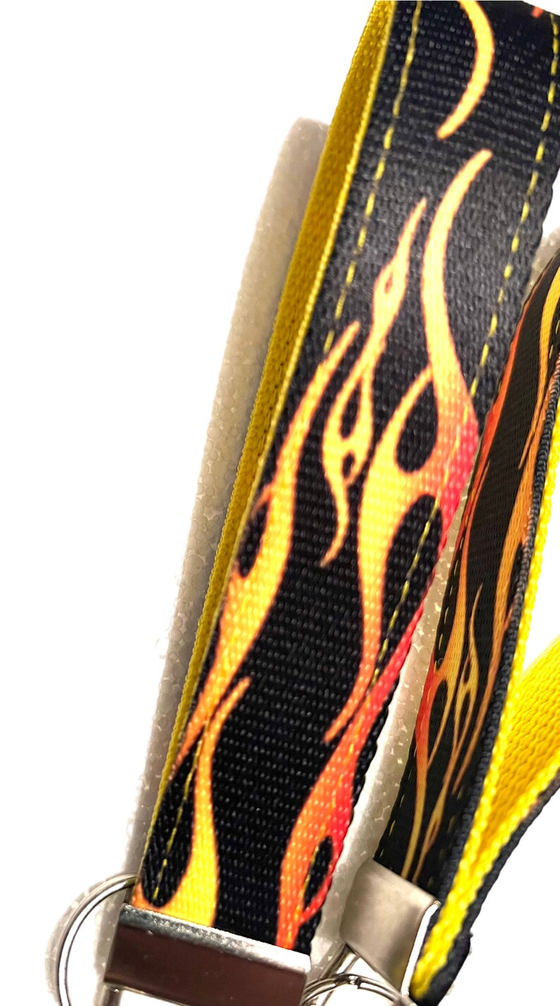 Inferno Flame Yellow Key Fob