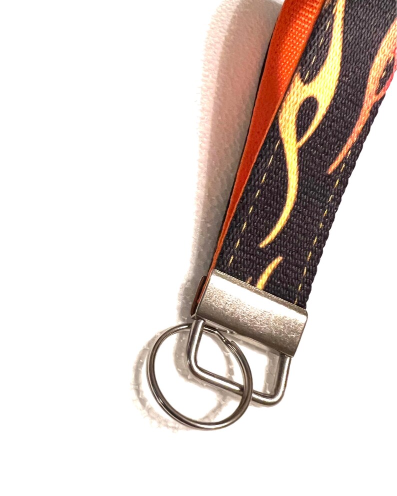 Inferno Flame Orange Key Fob